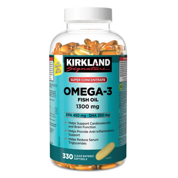 Kirkland Signature Super Concentrate Omega-3 Fish Oil 深海浓缩鱼油