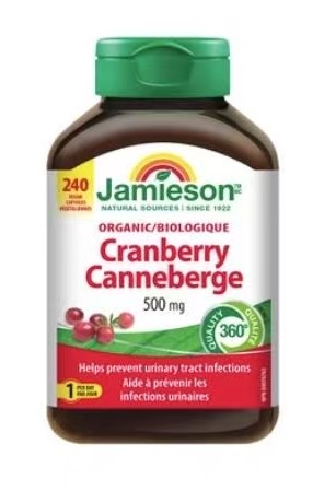 Jamieson Organic Cranberry 500 mg 有机蔓越莓