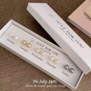 JUST FOR YOU BEST WISHES Light Jewellery 珍珠耳钉礼盒